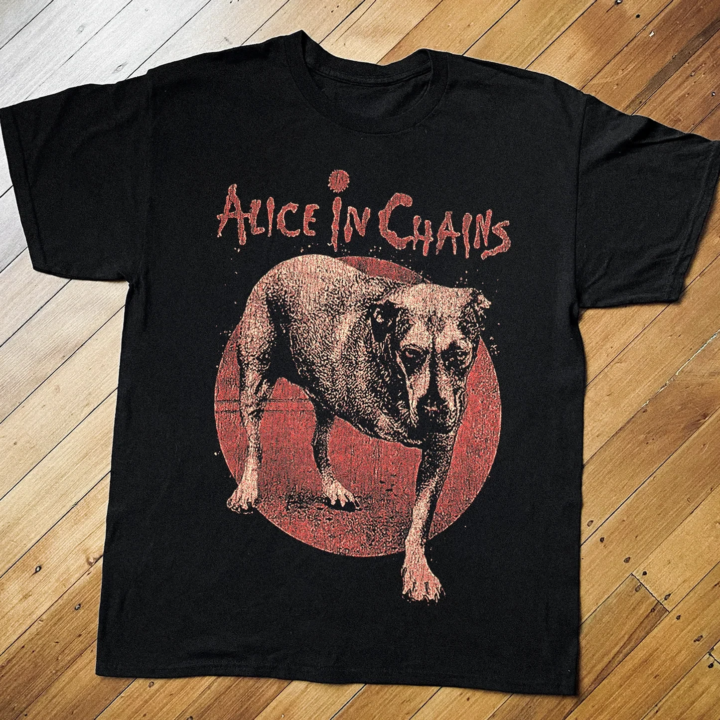 

Plus Size Summer Women's Vintage Alice in Chains T-Shirt Cotton Breathable Stylish Versatile Street Style Oversized