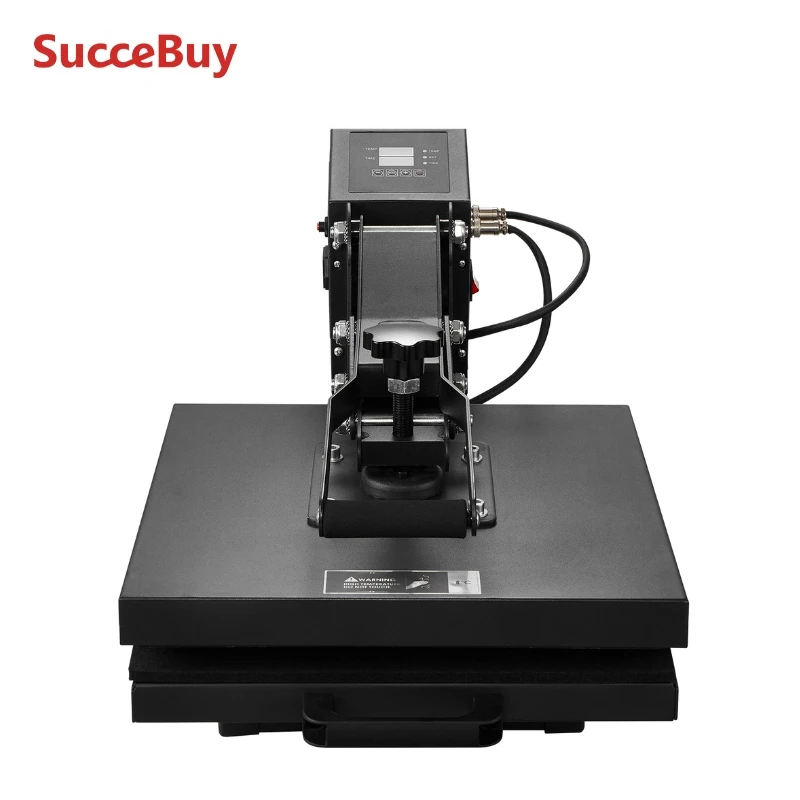 SucceBuy 15x15 inch Heat Press Heat Press Machine Fast Even Heating High Pressure Digital Industrial-Quality Sublimation Printer