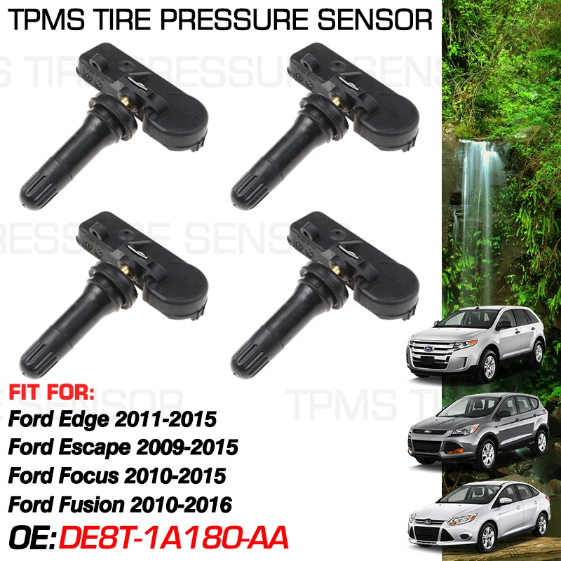 315MHz Tire Pressure Monitor Sensor For Ford Edge Ford Escape 2009-2015 Ford Focus 2010-2015 Ford Fusion 2010-2016 DE8T-1A180-AA