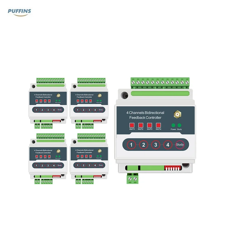 PUFFINS Multi-Circuit Wireless Intelligent Control Switch Frequency Adjustable Support Multiple Programs Operation Controller