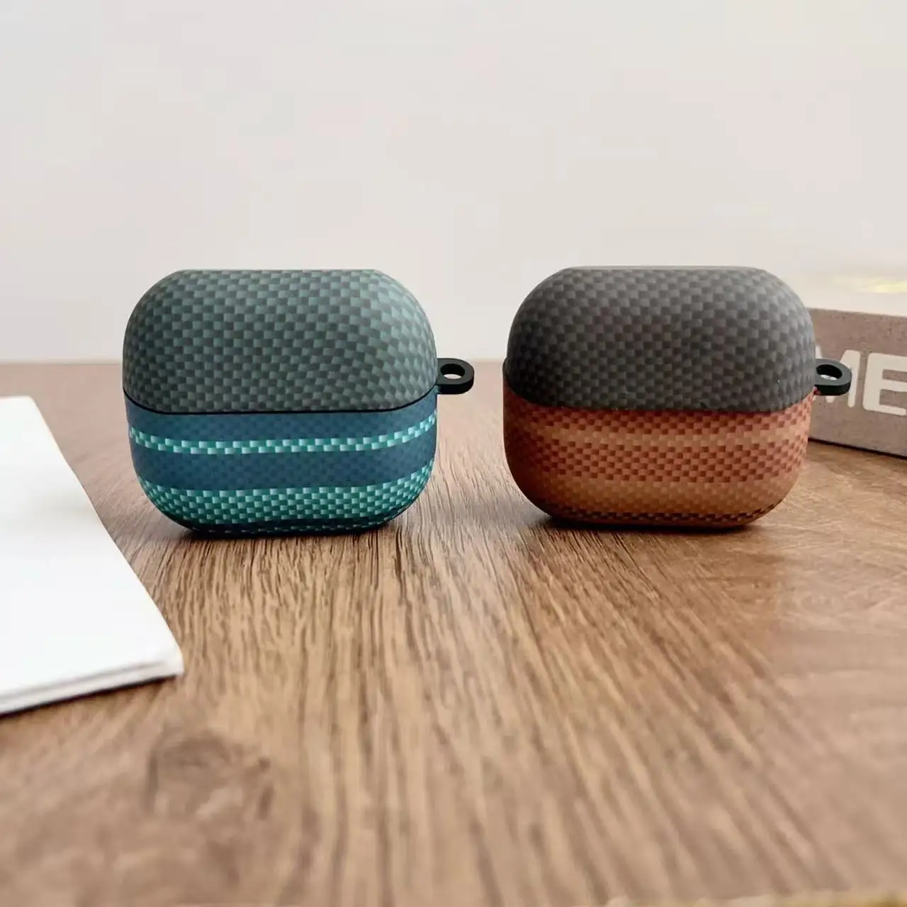 for Samsung Galaxy Buds 4Pro/4/3pro Earphone Case Carbon fiber high-end business for AirPods1/2/3/4/ Pro3/pro2 /pro case view 5