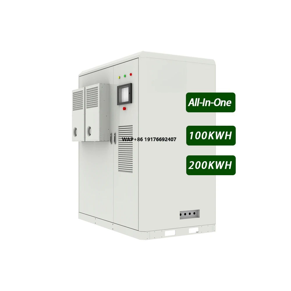 Système de stockage d'énergie hybride de batterie solaire de WS 100kw 200kw 300kw 200kwh 500kw 150kw 100 kw 500 kw