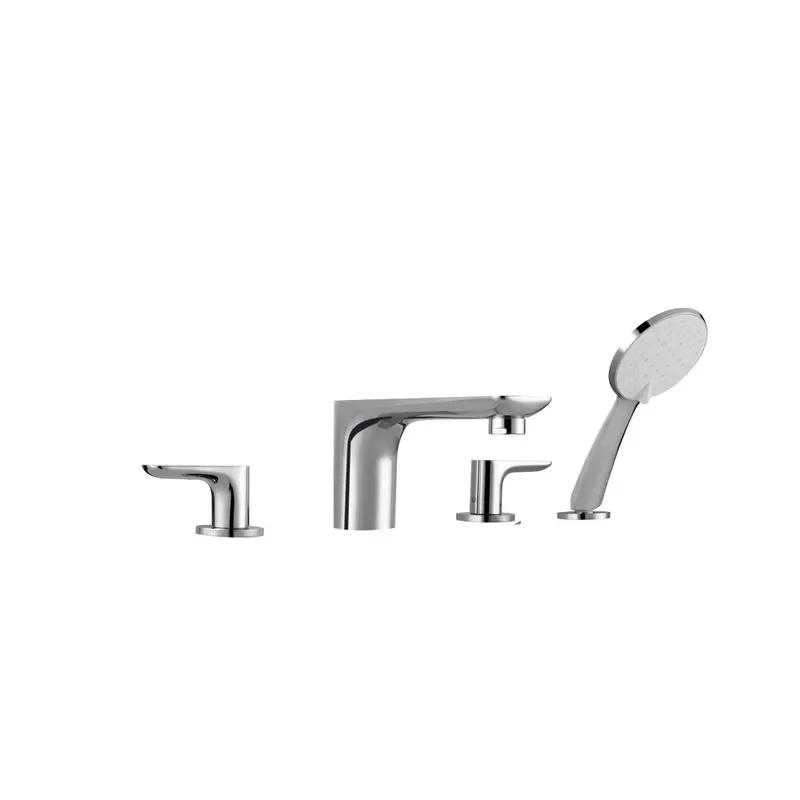 Design Factory Price for Bathroom Deck Mounted 59% Brass Bath Shower Mixer Bathtub Faucet