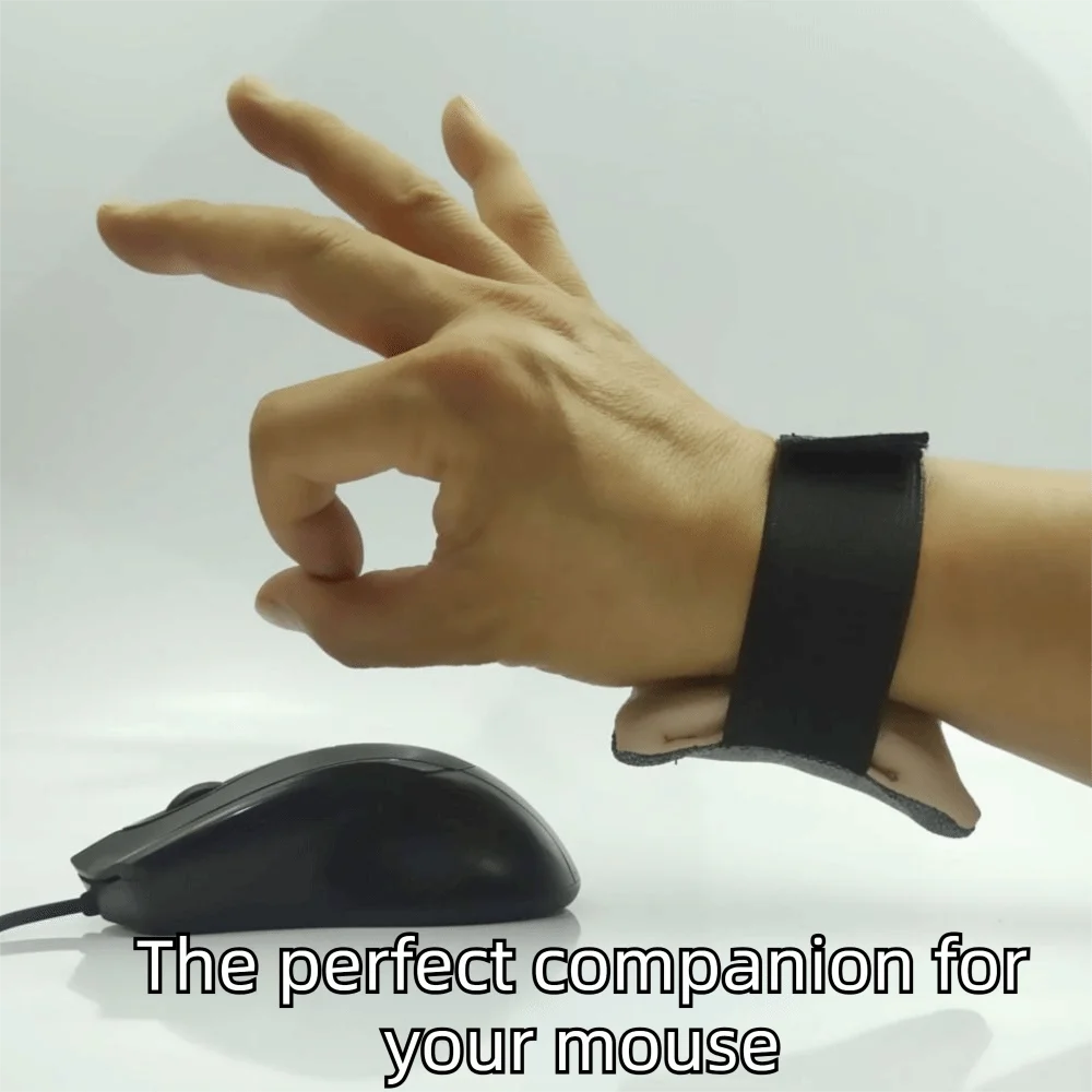 Adjustable Wrist Pillow Anti-Friction Cushion Ergonomic Mouse Wrist Rest Pad Soft Hand Rest Breathable Wrist Support Pad