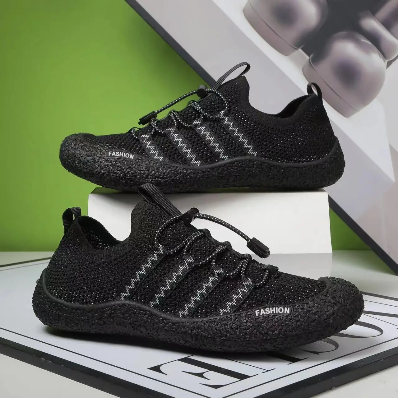 

Spring Summer Shoes for Man Breathable Knit Casual Shoes Outdoor Sport Shoes Youth Fashion Sneaker