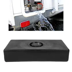 Water Container 8 Gallons Resistance Black RV Water Holding 26 X 13.4 X 5.5in LLDPE for Boats for Campers