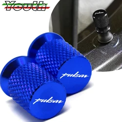 Pulsar Motorcycle Tire Valve Air Port Stem Cap Cover CNC Aluminum for Bajaj Pulsar 125 150 180 250 RS200 NS200 N160 NS160 NS125