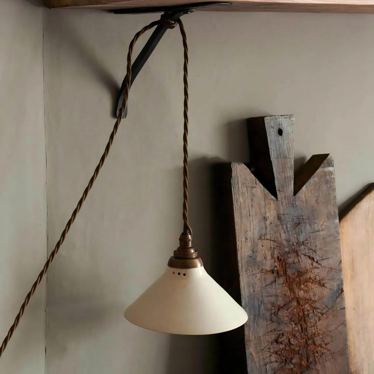 Brass Ceramic Chand…