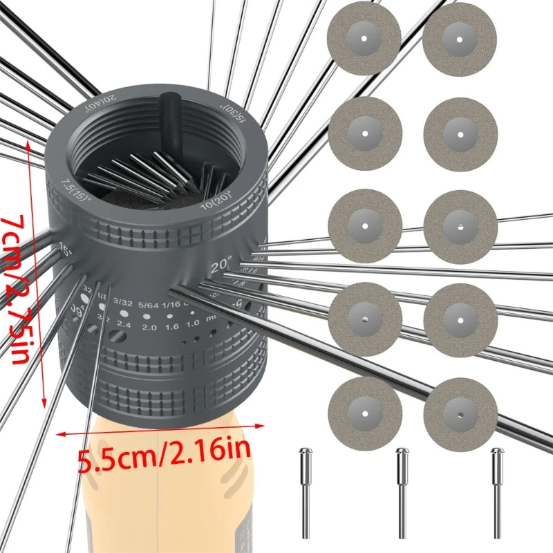 652F Electrode Assemblage broyage d'outils broyage brouillard