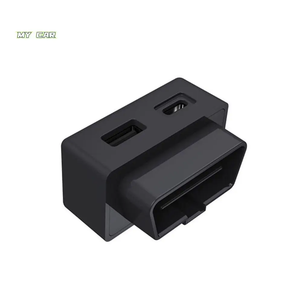 

OBD OBD Adapter Charging Wall Adapter USB Type-C OBD Car Charger Dual Heads Fast Charging OBD Plug Ports Extender ATV
