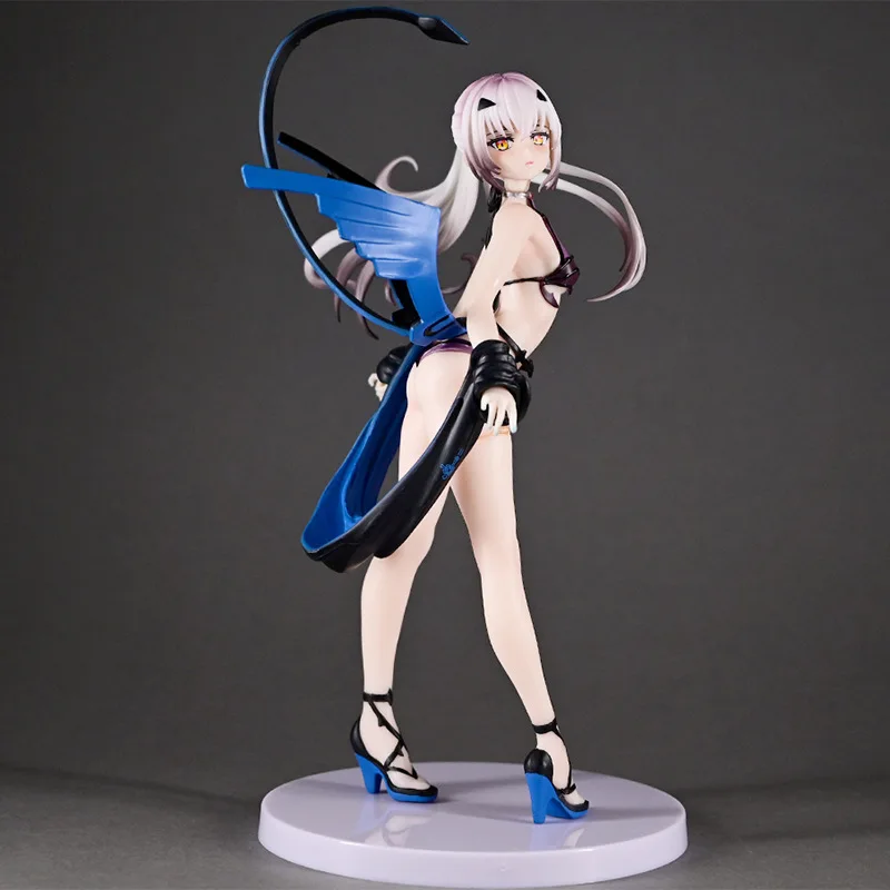 FGO Melusine Stehende Pose Badeanzug Anime-Figur PVC Sammlermodell PC-Gehäuse Dekoration Desktop-Ornament Geschenk für Anime-Fans