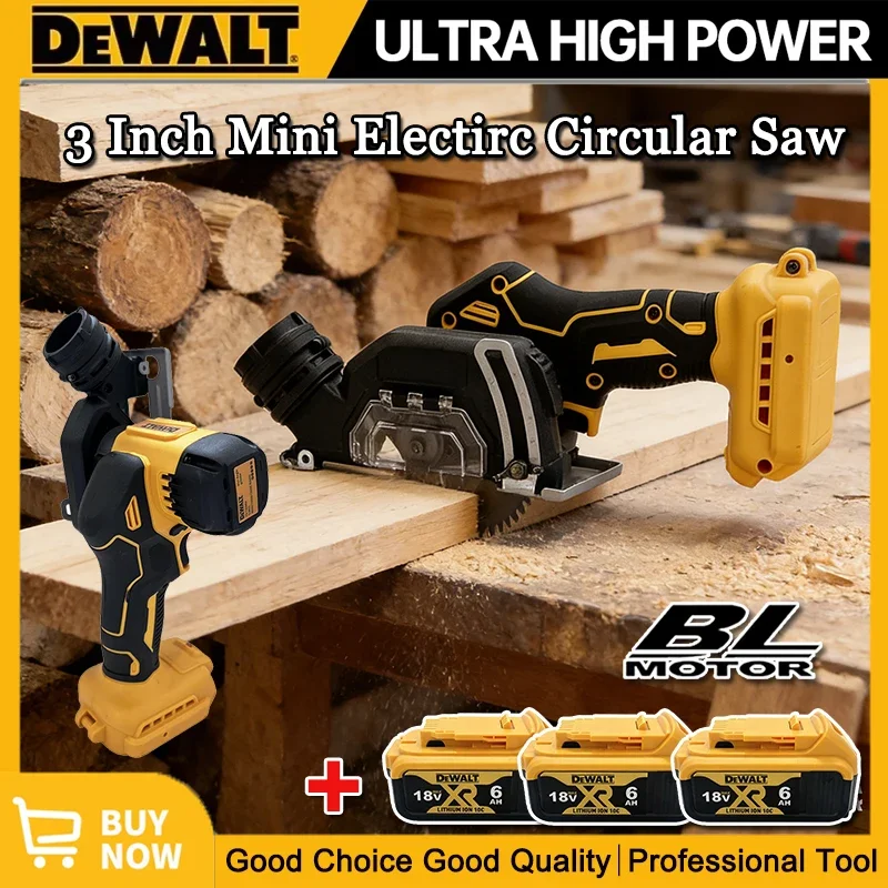 

Dewalt 3 Inch Mini Angle Grinder Cordless 3 Inch Electirc CUT OFF Tool Cutting Circular Saw Power Tool for Dewalt 18V Battery