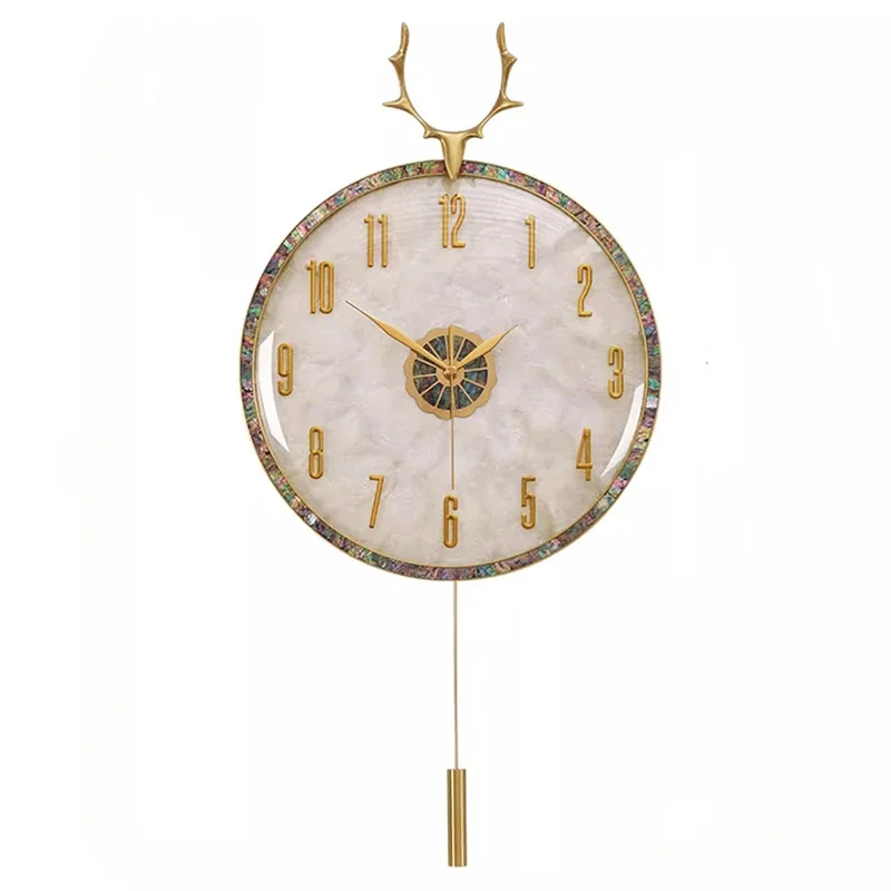 

Nordic Luxury Wall Clock Modern Design Decoration Mechanism Clocks Wall Home Decor Decoracion Salon Casa Home Furniture