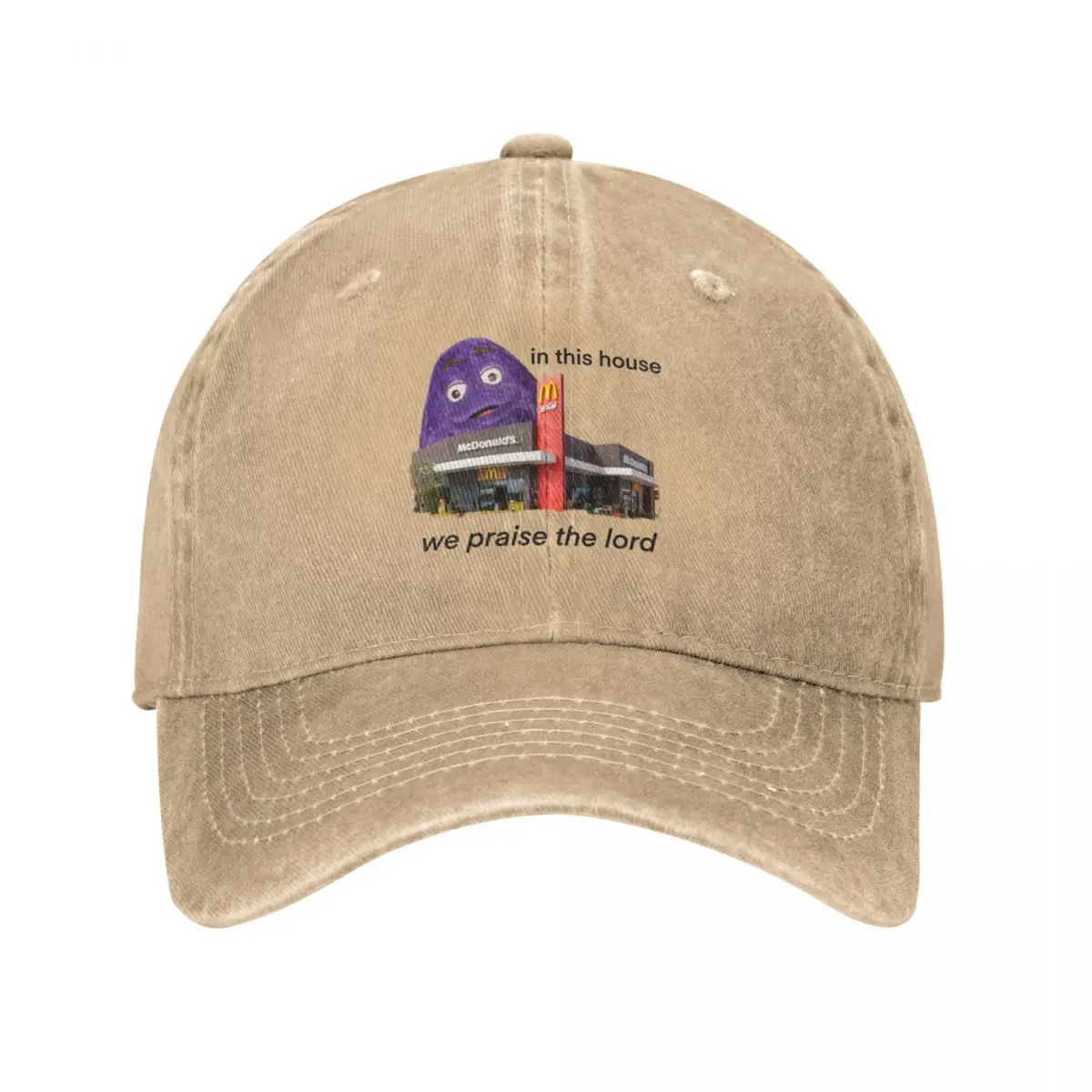 In this house, we praise the lord Baseball Cap |-F-| Golf Hat Man Women Caps Men's