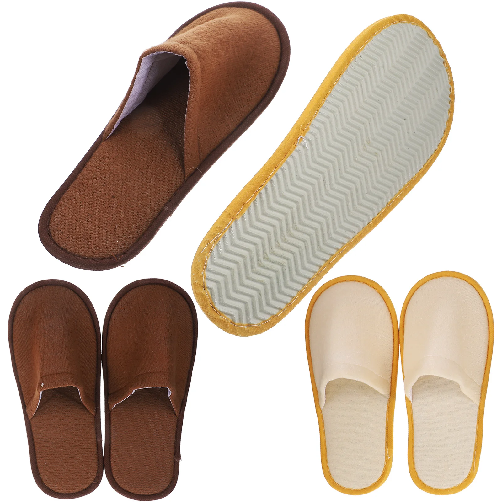 

Coral Fleece Kids Slippers Soft Breathable Disposable Spa Guest Hotel Travel Indoor Home Use Slipper For Women Men