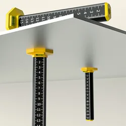 1pcs Tile Leveling Ruler Horizontal Bubble Leveling Ruler Suspended Ceiling Paving Tile Leveling Ruler Leveling Tool