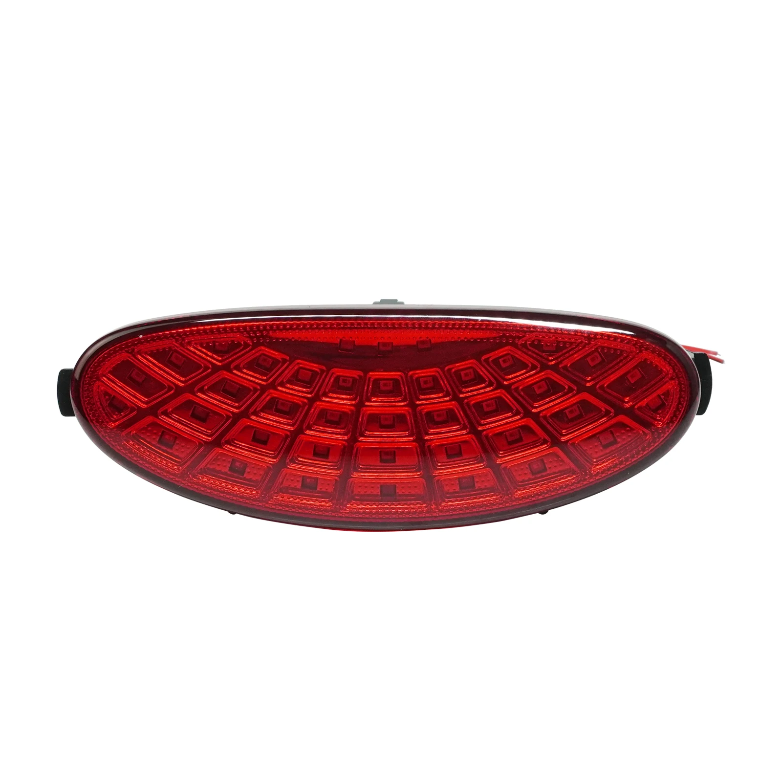 Red Lens LED Rear Bumper Driving Fog Light Lamp For Peugeot 206 Hatchback 98-09