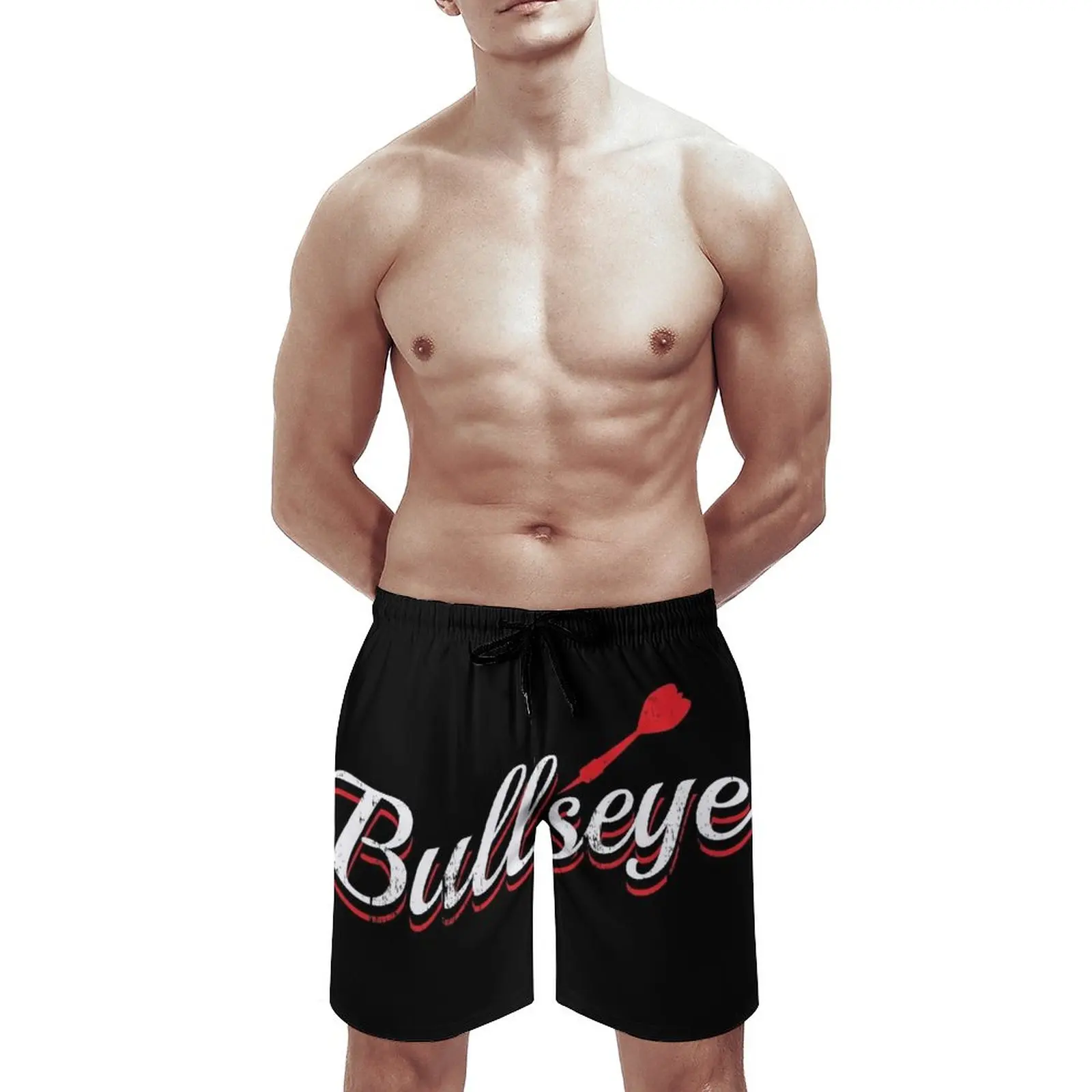 Phi Tiêu Thể Thao Mũi Tên Bullseye 180 Thoáng Mùa Hè Nam Đi Biển Ban Quần Short Quần Đùi Dành Cho Người Tập Gym Quần Quần Short Phi Tiêu Thể Thao mũi Tên Đĩa