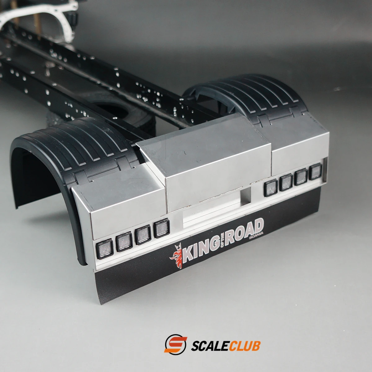 

Задний луч Scaleclub с квадратным фонарем в сборе FDWL-TY-1 для Tamiya RC LESU 1/14, детали для модернизации модели тягача