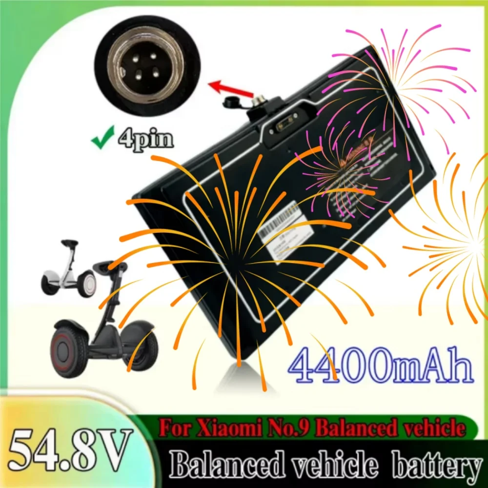 

54.8V Original Battery for Ninebot Balance Scooter Mini pro No.9 4400mAh 3PIN/4Pin Lithium Power for Scooter Accessories