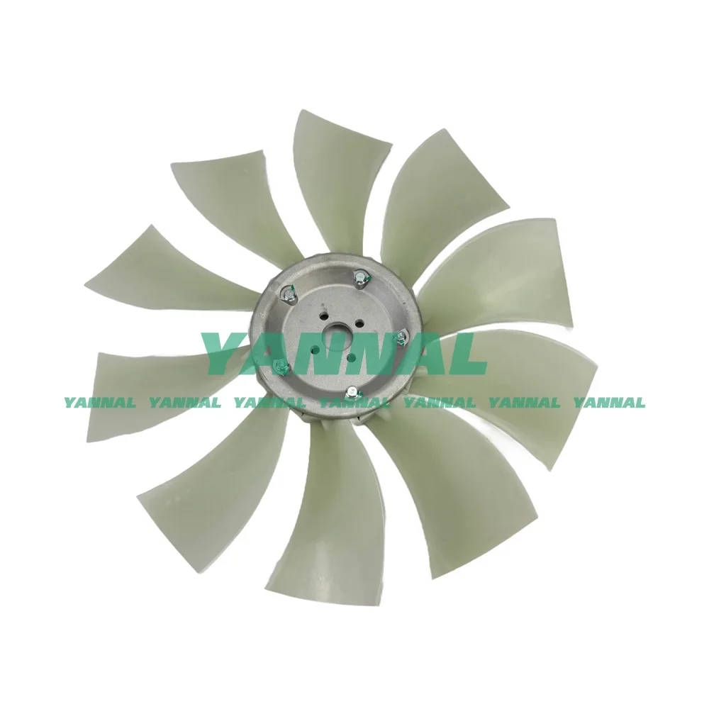 

10 Leaves 4 Holes Fan Blade For Isuzu 4LE1 Engine Parts