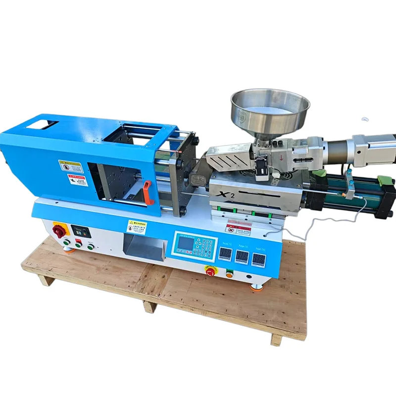 220V/110V 35g/50g Horizontal Hydraulic Injection Molding Machine Stroke 100mm 16T Automatic Plastic Injection Molding Machine