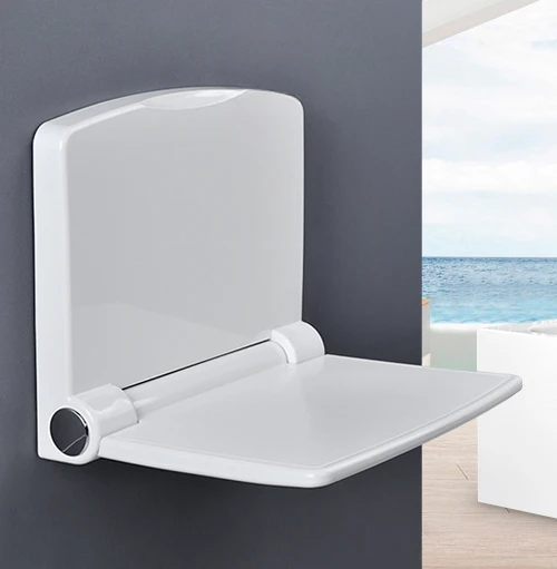 Folding bathroom seat anti-slip seat for pregnant women in old people's bath bathroom