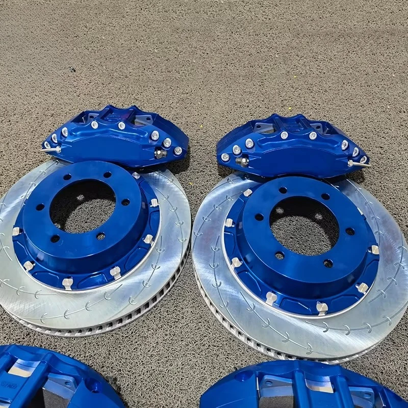 Modified Universal EC670 355Mm 380Mm Rotor Big Brake Kit Racing 6 Piston Brake Calipers