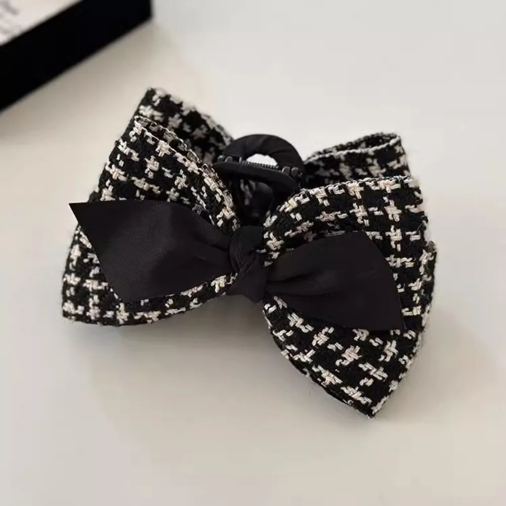 1pc Xiaoxiangfeng Qianniao Grid Große Halteklammer Bogenförmige Haarspange High-end-Gefühl Licht Luxus Stil Hinterkopf – Detail 1