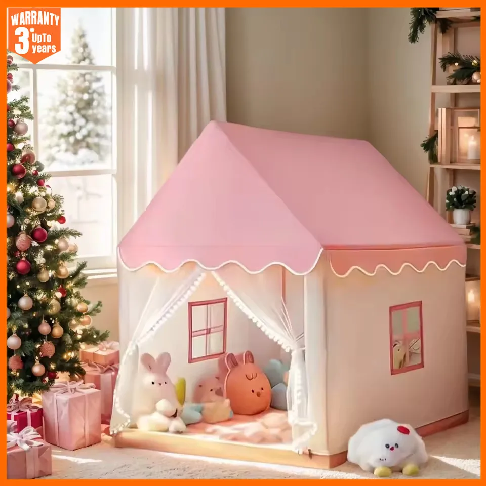 

Portable Children Play Tent Fairy Tale Princess Castle Toy House Indoor Outdoor Pretend Play Tent Best Holiday Gift For Kids