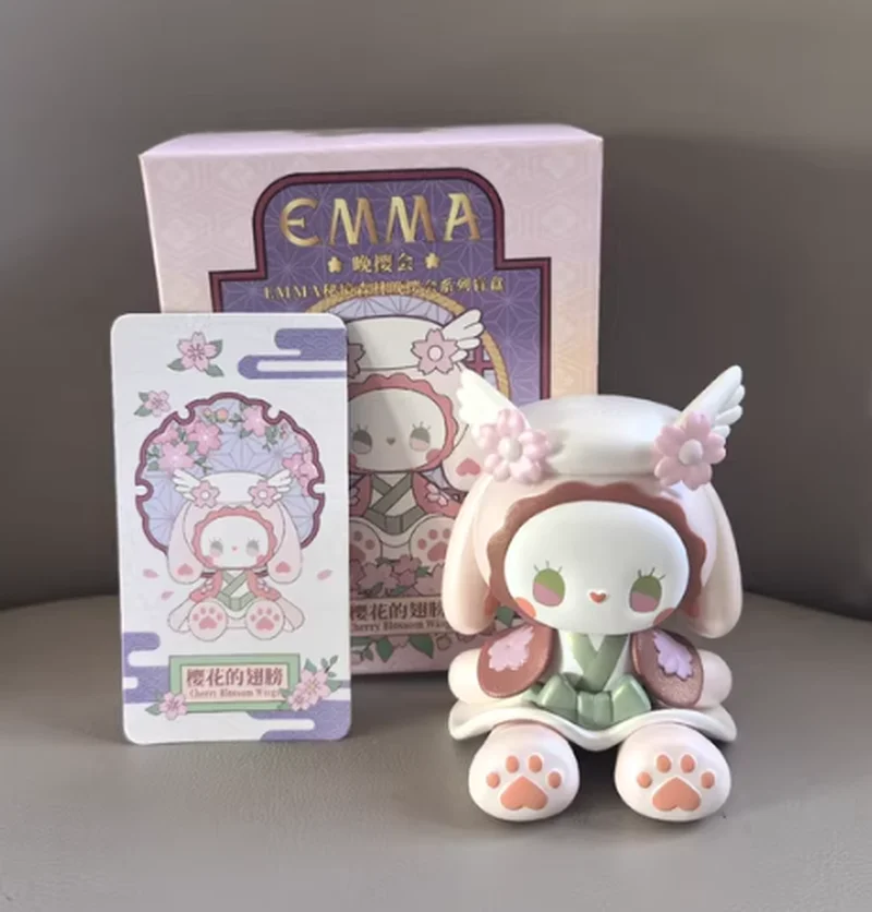 الأصلي EMMA سر الغابات زهر الكرز صندوق أعمى لعبة عصرية لطيف دمية فتاة هدية عيد ميلاد لعبة الطرفية الديكور #4