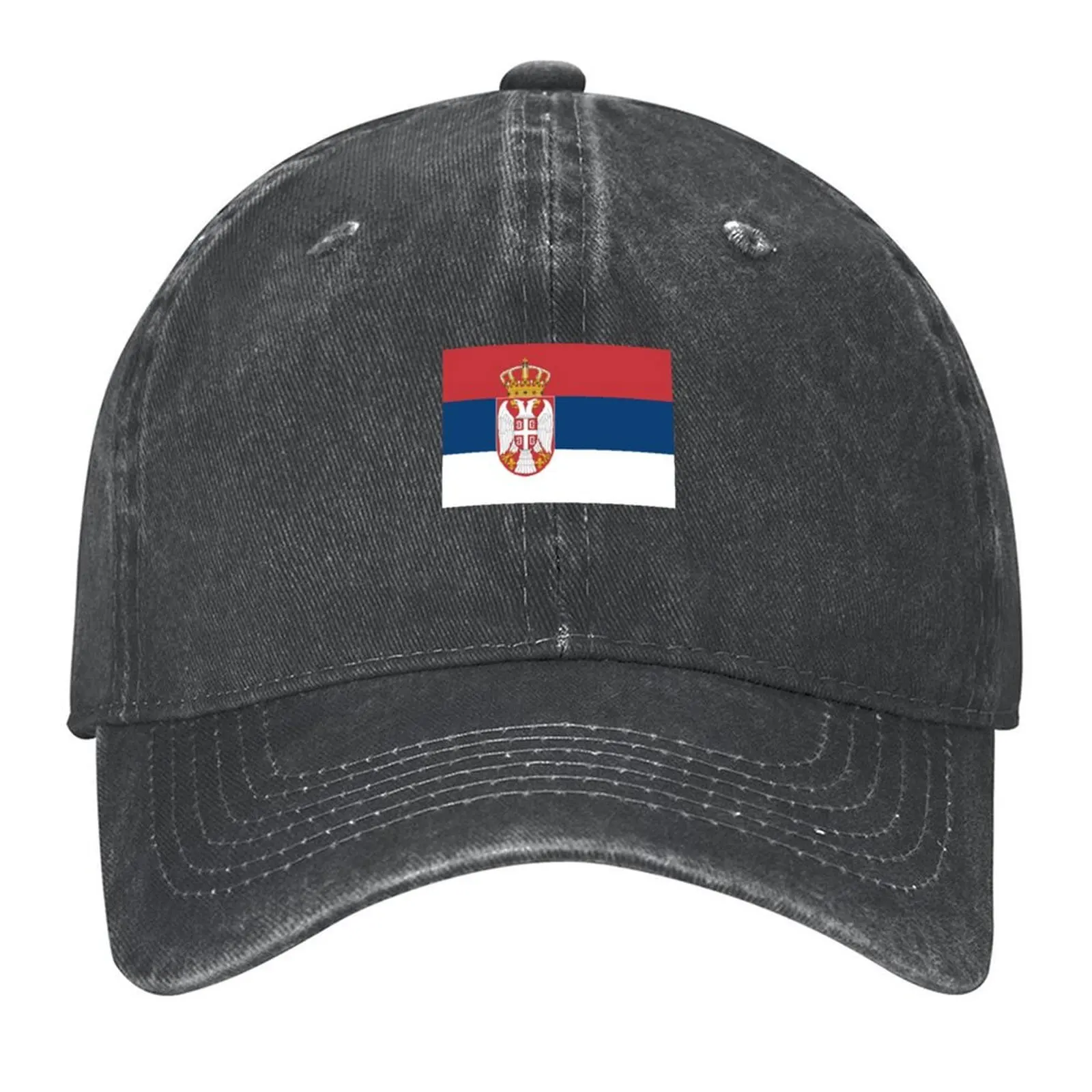 

Serbia Country Flag Baseball Cap designer cap summer hat Sunhat winter hats for men Caps For Women Men's