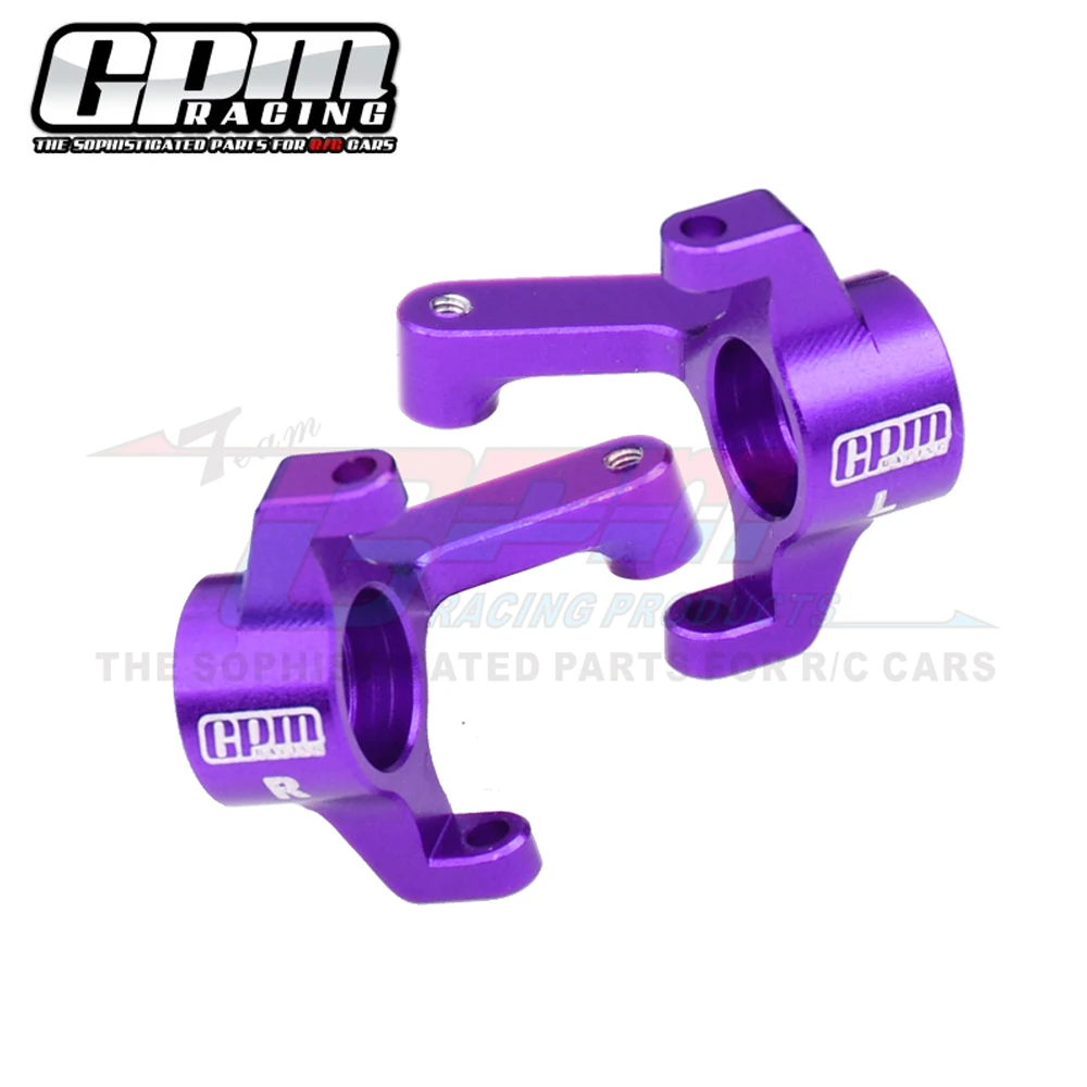 GPM for LOSI 1/24 Micro-B 2WD Buggy RTR LOS00007 Upgrade Accessories Metal Aluminum 7075 Front Steering Block Spindles LOS-1983