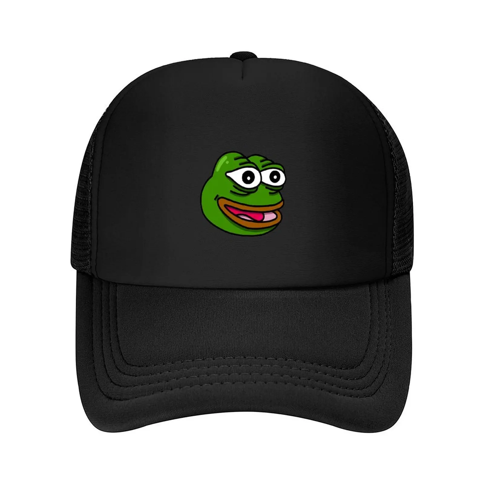 

Pepe The Frog Happy Face Meme Baseball Cap custom Hat foam party Hat Male hat Luxury man cap Mens Caps Women's