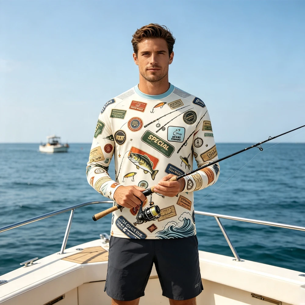 Mens Fishing Shirt Long Sleeve - đánh giá và giá Camping Outdoor Clothing