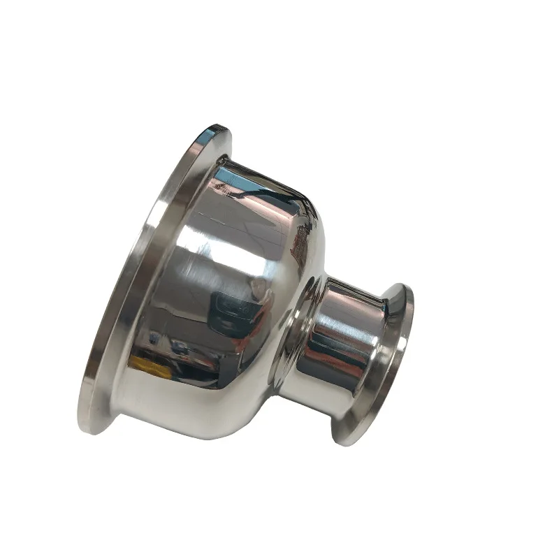 Suitable for stainless steel 304 reducer head clamp joint quick installation size head reducer concentric mirror