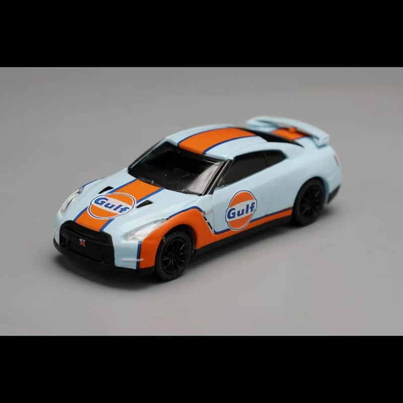 Greenlight 1:64 2016 NISSAN GT-R(R35) modèle de voiture en alliage de haute Simulation jouet à collectionner cadeau affichage ornement