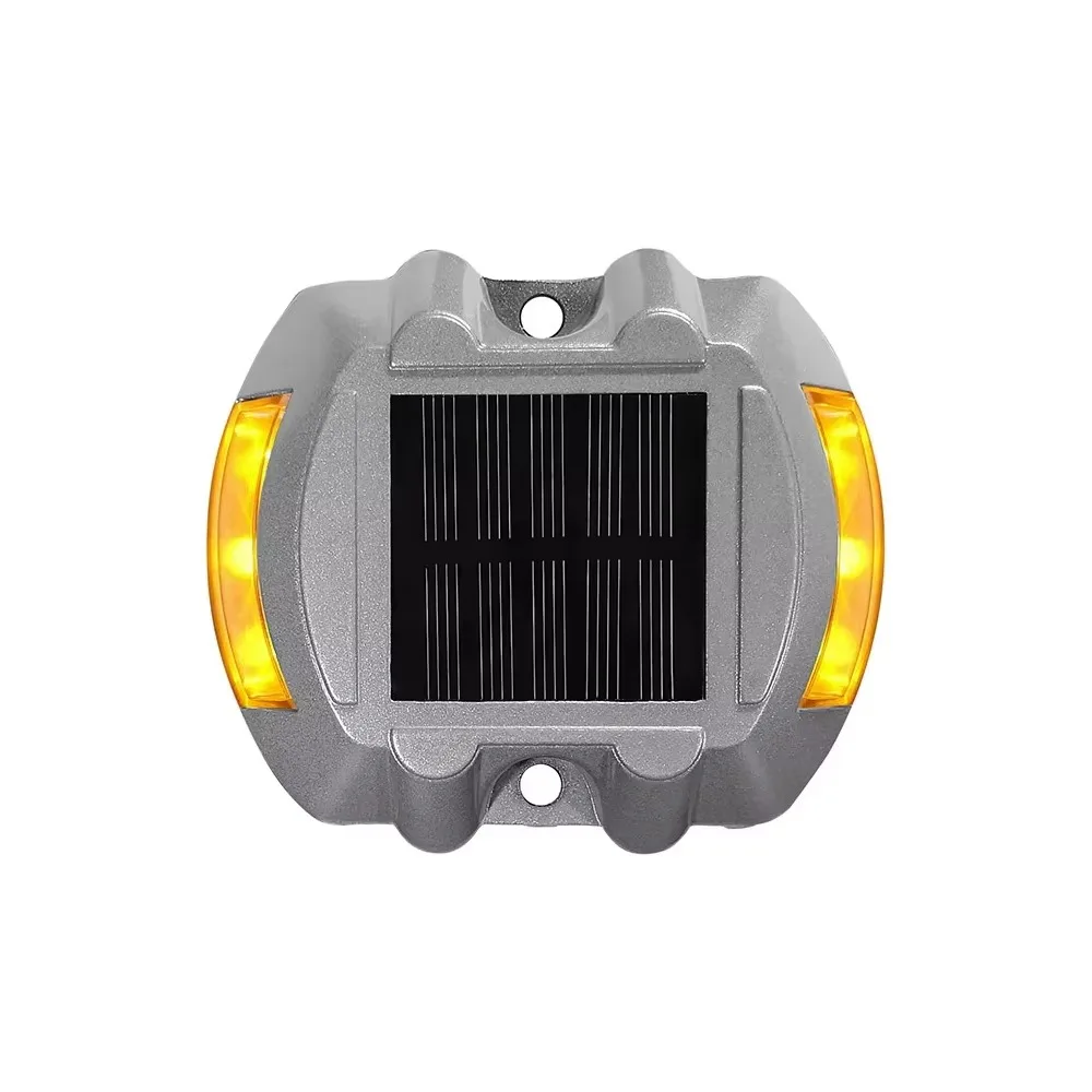 Smart Solar Road Stud Solar Powered Casting Aluminum Driveway Light Reusable Pressure Resistance Solar Pathway Light Driveway