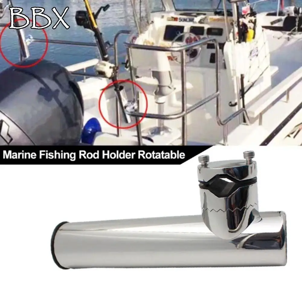

316 Stainless Steel Fishing Rod Holder Pitch Adjustable Multiple Specifications Yacht Fishing Rod Support Stainless Adjusted