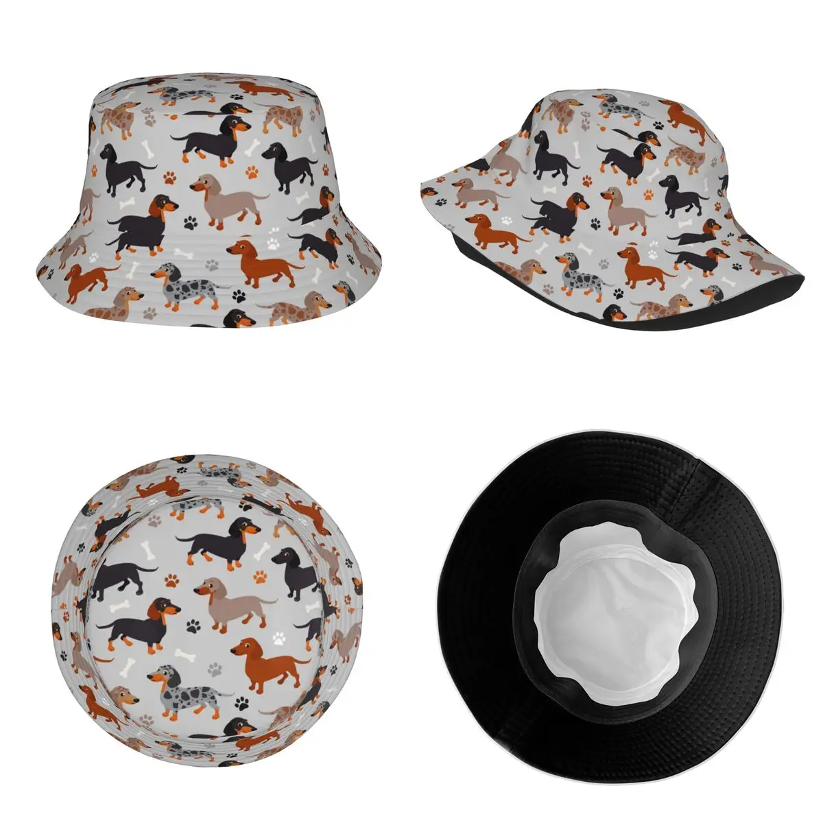 Streetwear 66636318 Bucket Hat Women Foldable Outdoor Fishing Hat Summer Travel Headwear image 5