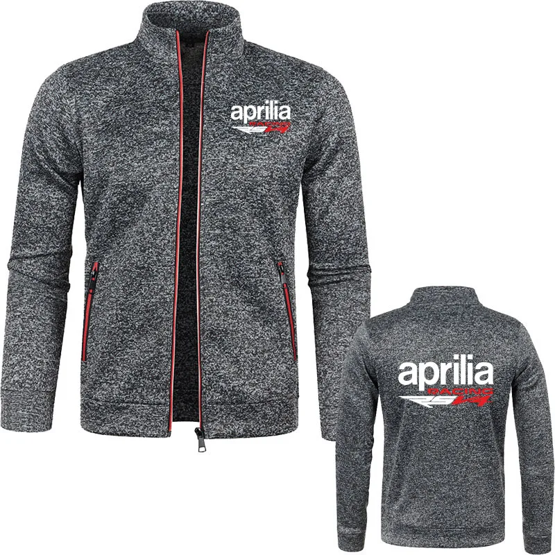 New Jacket Aprilia Racing RSV4 Printing Fashion Sweatshirt Round Collar Solid Cotton Long Sleeves Tracksuits Comfortable Top