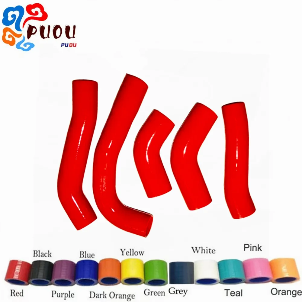

For TOYOTA SUPRA MK3 MA70 7MGTE/7M-GT Silicone Pipe Turbo Intercooler Hoses Kit 1986-1992