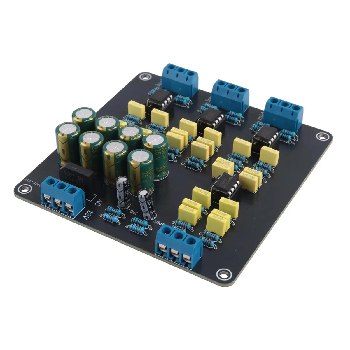 DT60 NE5532 Speaker Crossover Filter Dual-Channel 2.0 Stereo High/Mid/ 3-Way DIY Speaker Amplifier Divider
