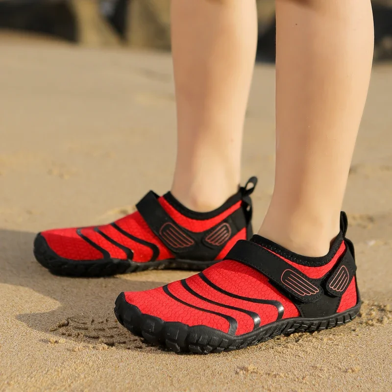 Water Shoes Kids Aqua Shoes Boys & Girls Water Sneakers Five Fingers Sports Swimming Shoe Fast Dry Barefoot Shoes Child