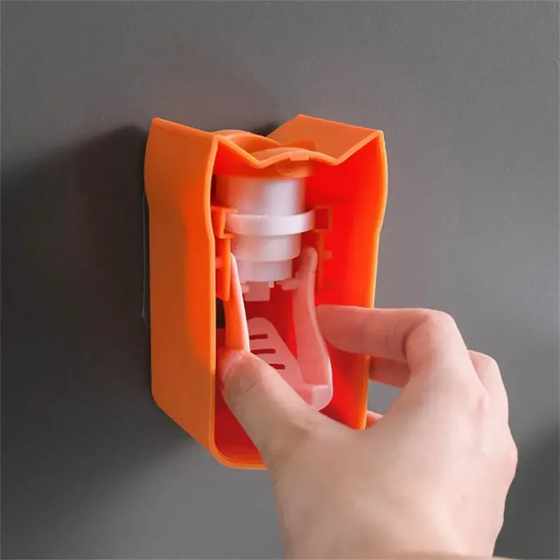 1 Pcs Animal Easy Toothpaste Dispenser Automatic Toothpaste Squeezer Wall Mount Portable Cute Multicolor Dust-proof Children