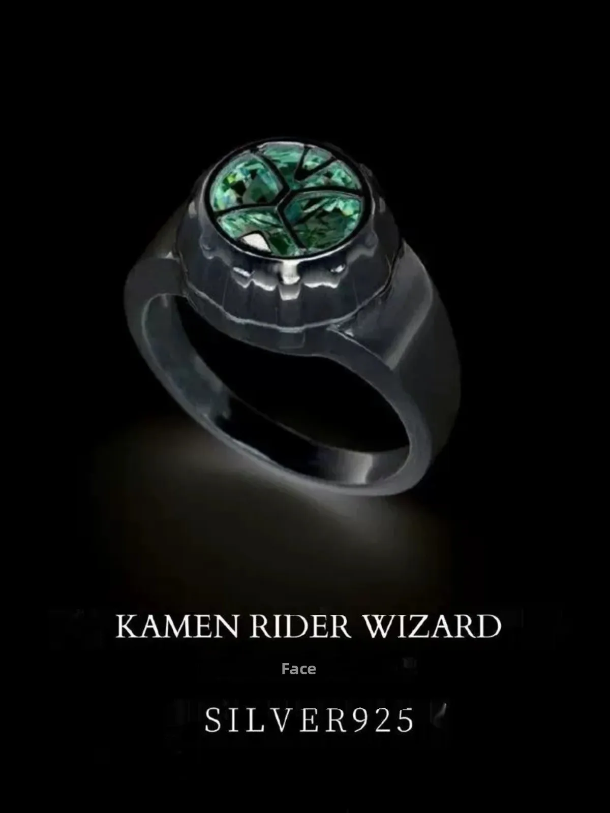 Non-Fading Knight Ring Design Trendy Unisex Fashion Jewelry Punk Style Male Female Model Ring  Accessories
