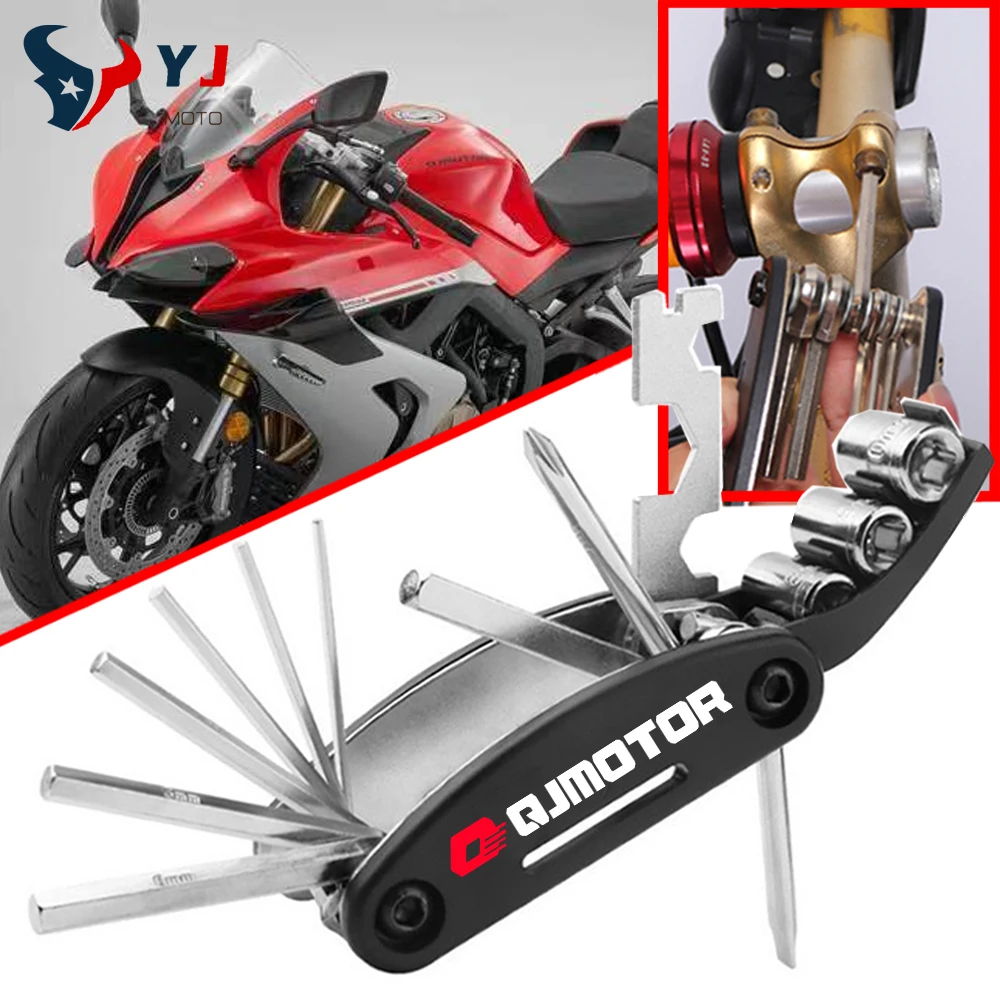

Для QJMOTOR SRT700 SRV600V SVT650 SRK800RR 800SRT 800RR 800 X/SX/SRT аксессуары для мотоциклов, инструмент для ремонта винтов, набор шестигранных ключей