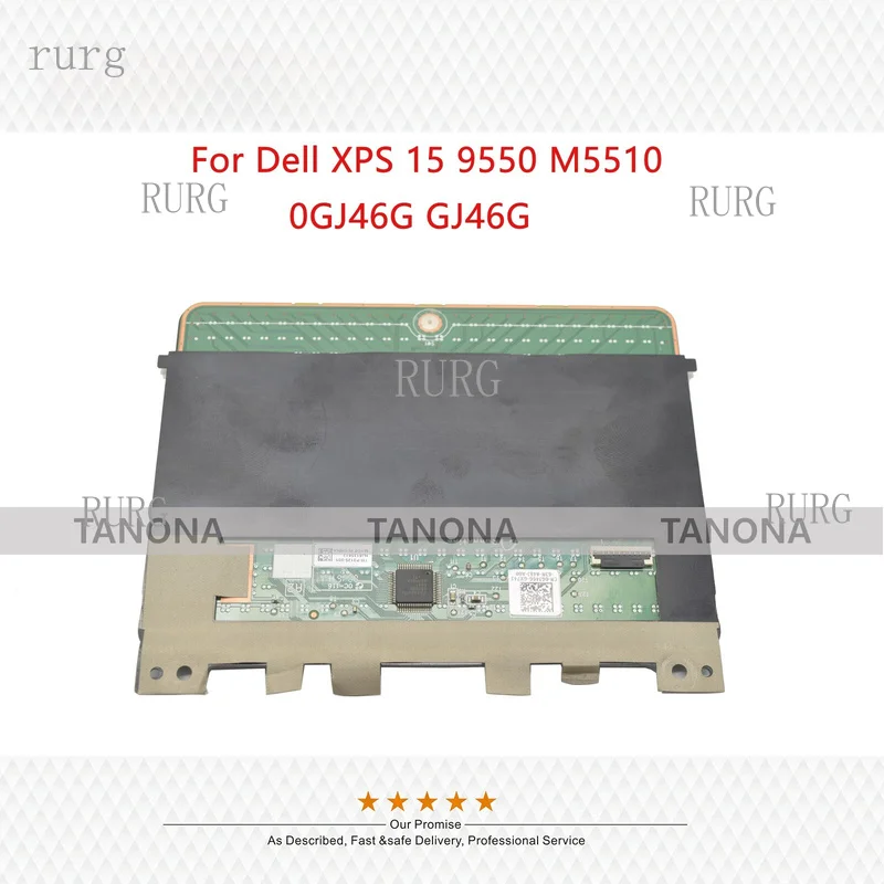 R+  New 0GJ46G GJ46G For Dell XPS 15 9550 M5510 Touchpad Trackpad Clickpad Board
