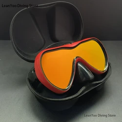 New Water Sports Adult Scuba Swimming Mask with Mirror Coating Lens UV Protection Mask Diving For Man Women