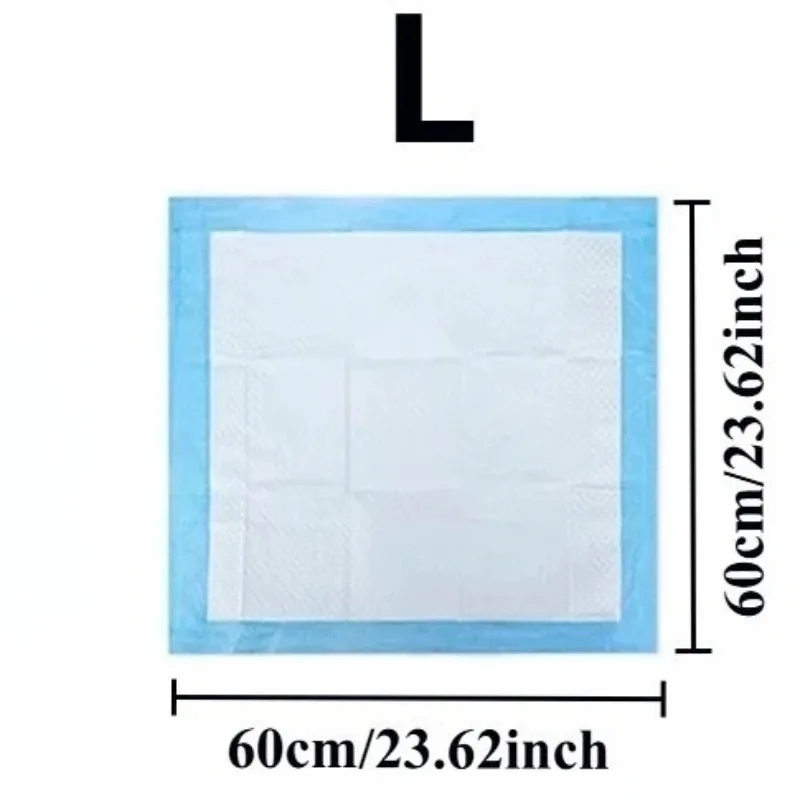 20PCS Disposable Pet Training Pads, Absorbent Diaper Cushion Mats for Dogs Cats Rabbits, Indoor Pet Toilet Cleaning Supplies